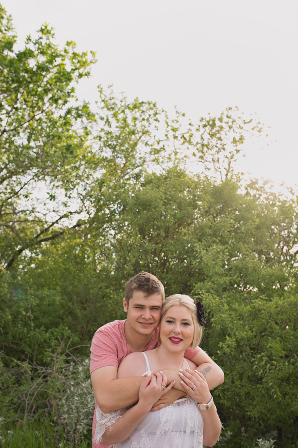saskatoon sunset couple’s session