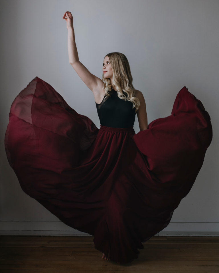 fine art studio dance portrait