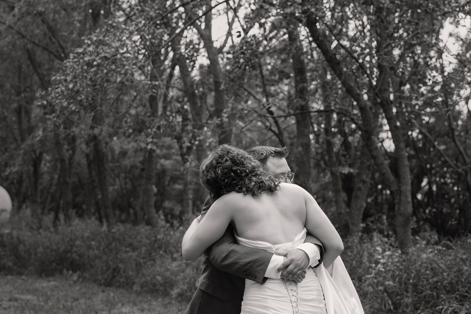 humboldt saskatchewan summer wedding bride and groom first look