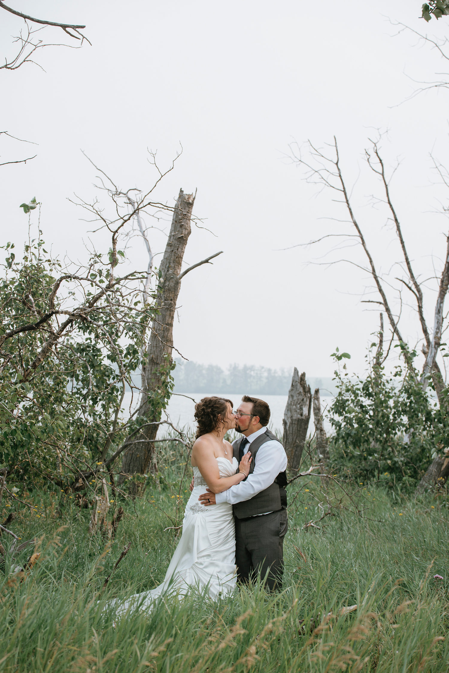 humboldt saskatchewan summer wedding bride and groom formals