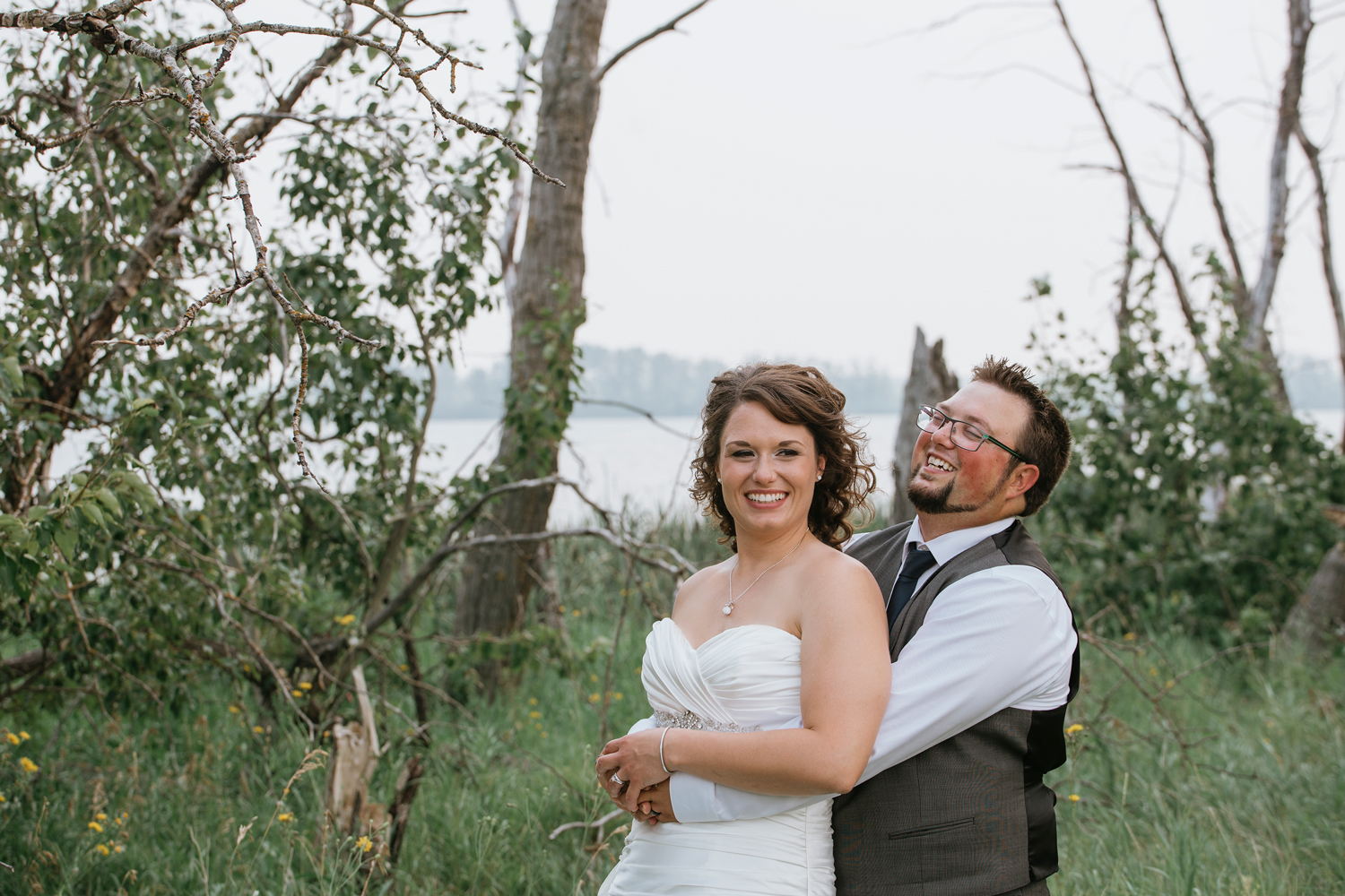 humboldt saskatchewan summer wedding bride and groom formals