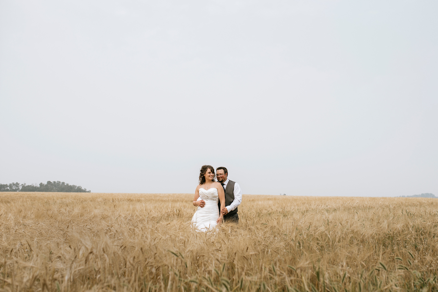 humboldt saskatchewan summer wedding bride and groom formals