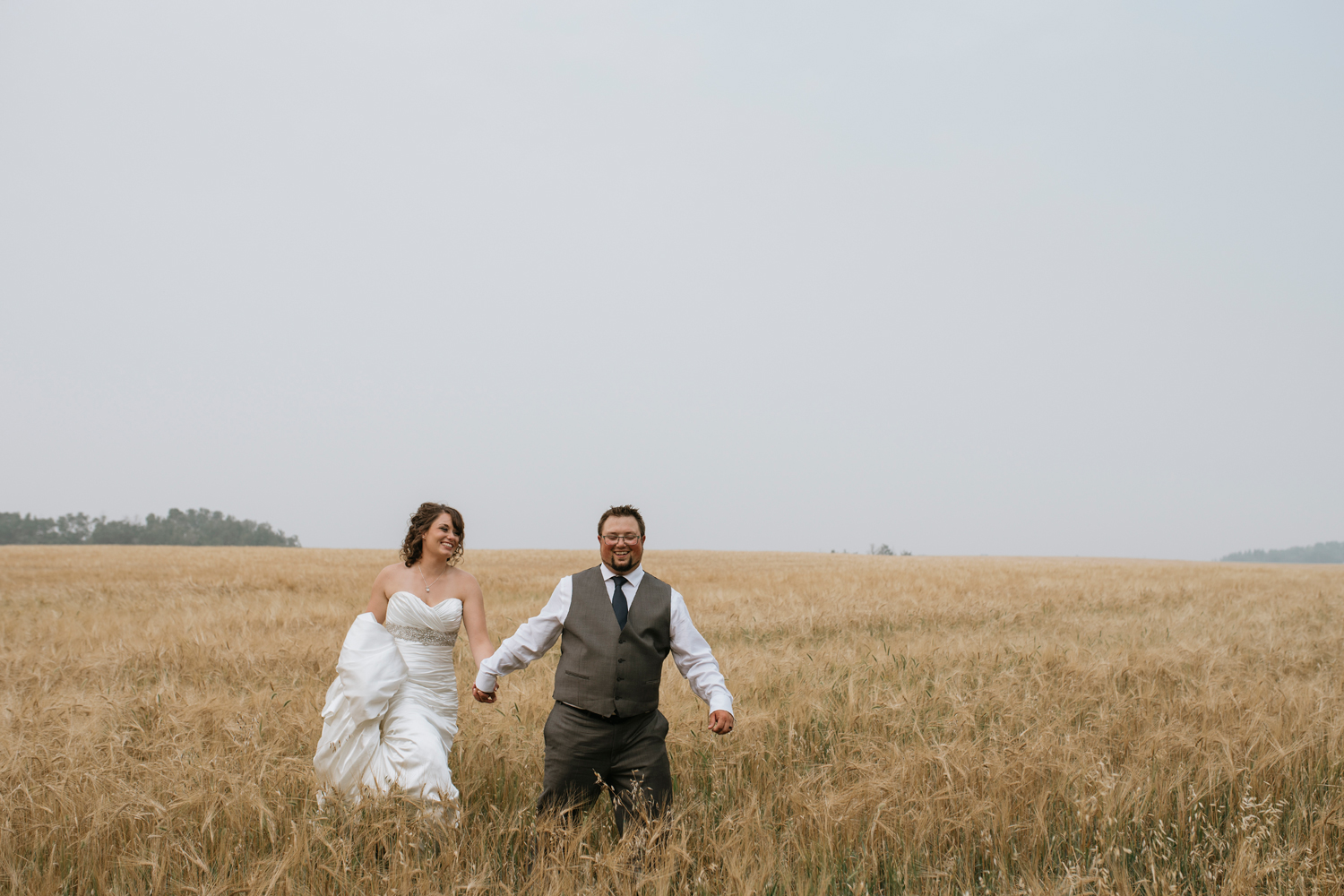 humboldt saskatchewan summer wedding bride and groom formals