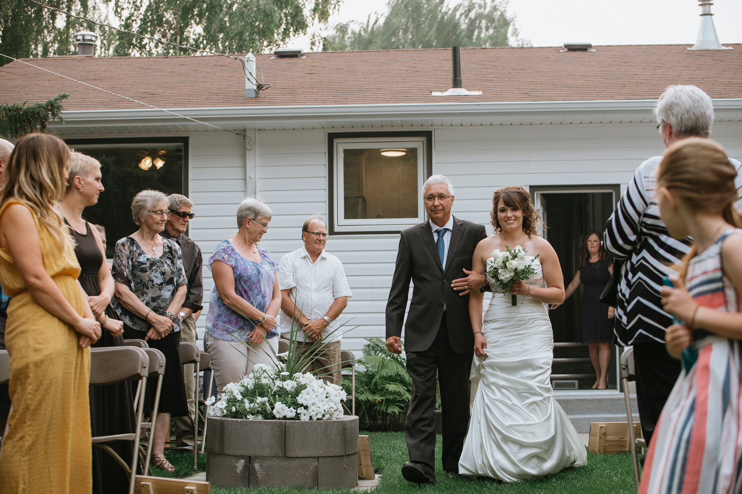 humboldt saskatchewan summer wedding