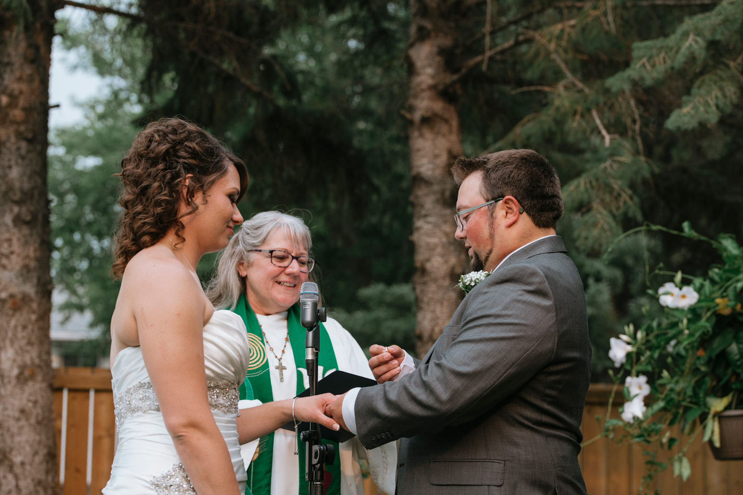 humboldt saskatchewan summer wedding