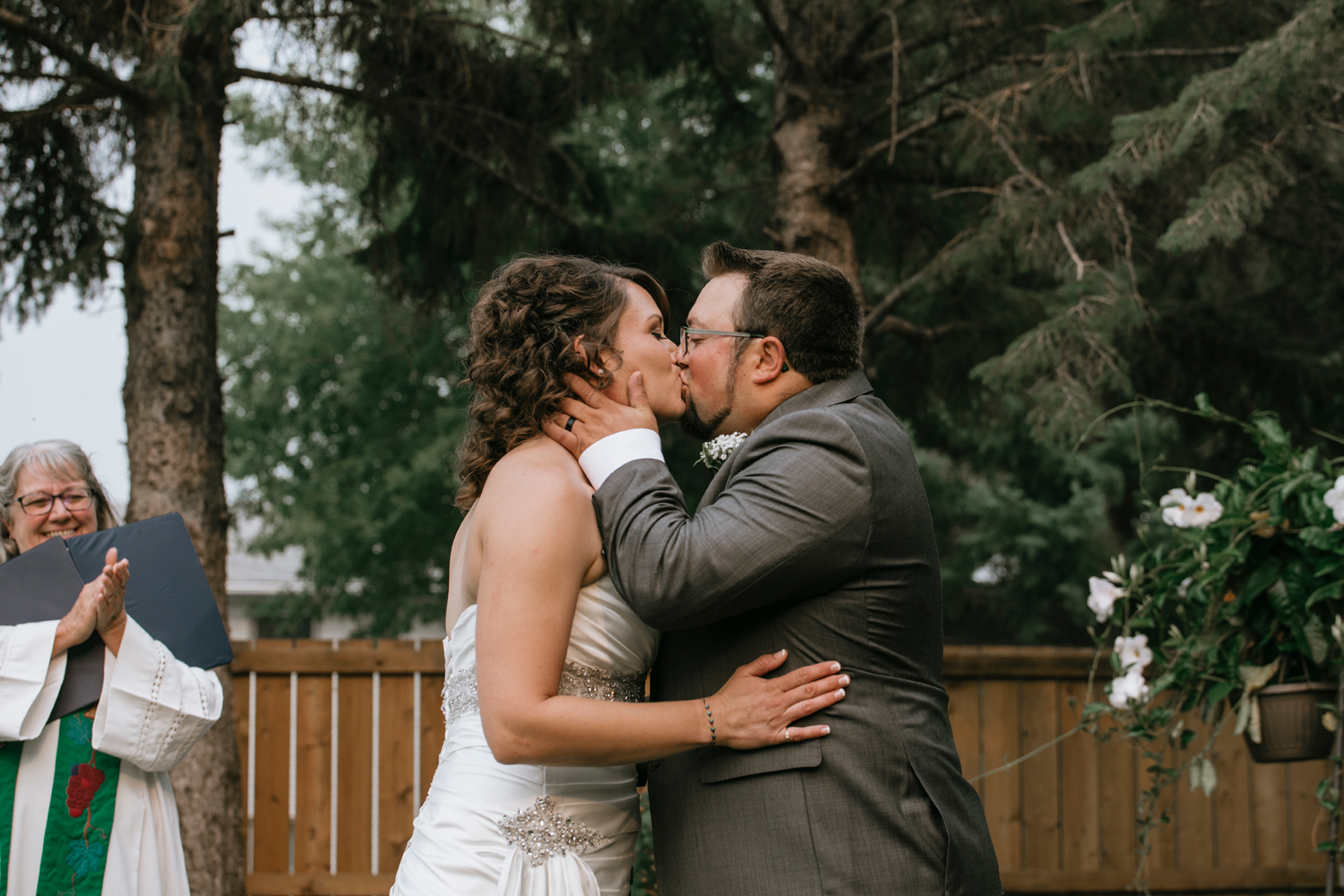 humboldt saskatchewan summer wedding