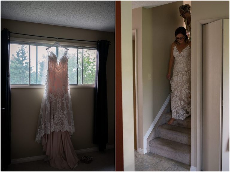 bride getting ready, dalmeny saskatchewan