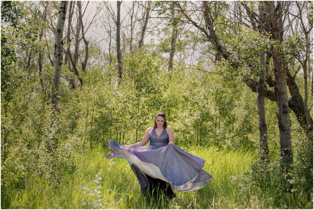 dalmeny saskatchewan 2020 graduation session skirt twirl